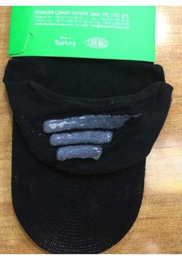 Dündar Plus Erkek 6'Lı Silikonlu Bambu Babet Çorap