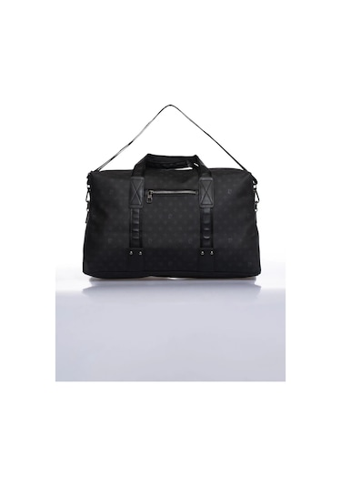 Pierre Cardin Unisex El Valizi ve Spor Çantası Siyah PC1205