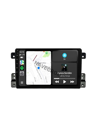 Suzukı Vıtara 2006-12 9" Uyumlu Androıd Multimedya Gerçek 2/32 Kablosuz Carplay Geri Görüş Kameralı 9"