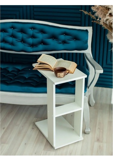 Mebelcomfort Yastıklı Sehpa 156253124 Beyaz