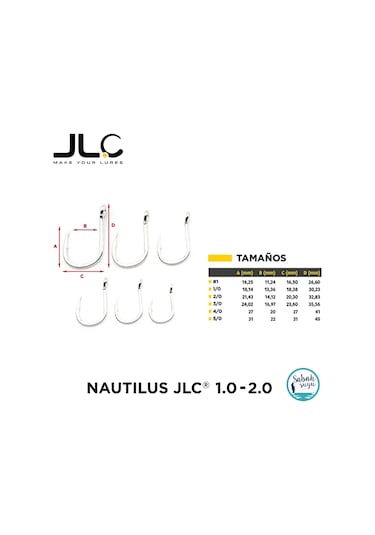 Jlc Nautilus 1.0/2.0 Kafa İğnesi 5/0 3 Adet