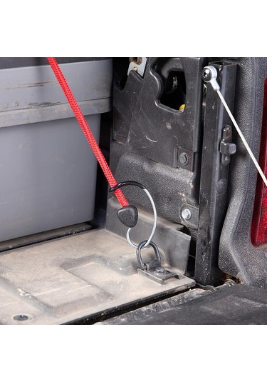 Nite Ize Hooklock Locking Bungee Gergi Lastiği / Yük Sabitleyici Kırmızı - 61 Cm