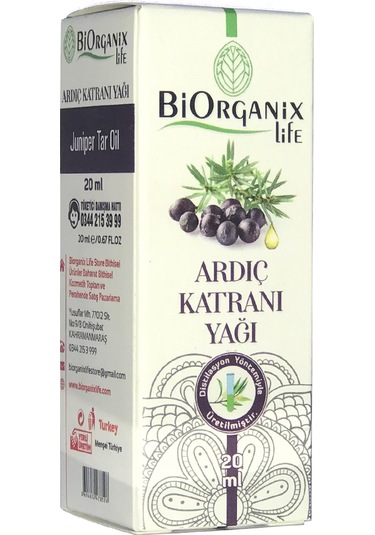 Biorganix Life Ardıç Katranı Yağı 20 ML