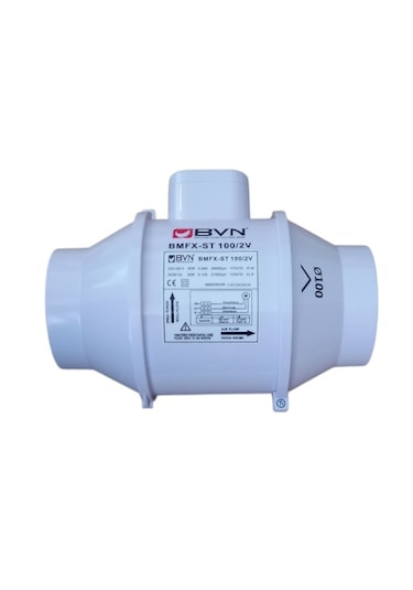 Renuzu Bvn Bahçıvan Bmfx St 100 Plastik Yuvarlak Karma Akışlı Çif