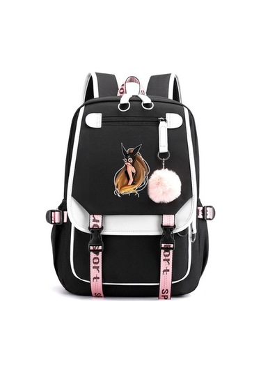 Lucky Power Sevimli Kürk Topu Okul Çantalı Öğrenci Sırt Çantası Qquxn2 Diğer