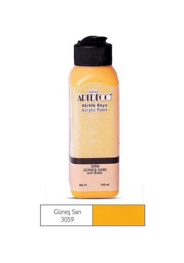 Artdeco Akrilik Boya Renk Seçmeli Canlı ve Pastel 140 ML