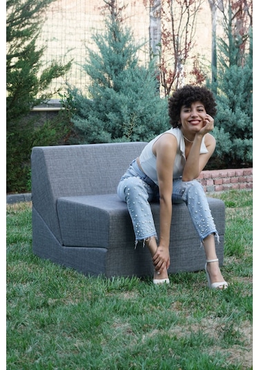 Transform Katlanır Dinlenme Koltuğu Gri