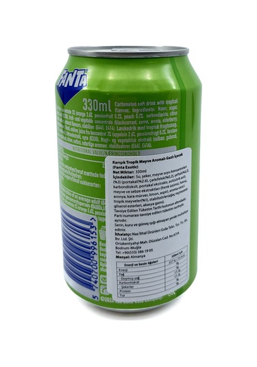 Fanta Limon - Tropik Meyve - Çilek & Kivi Aromalı Gazlı İçecek 3'lü Set