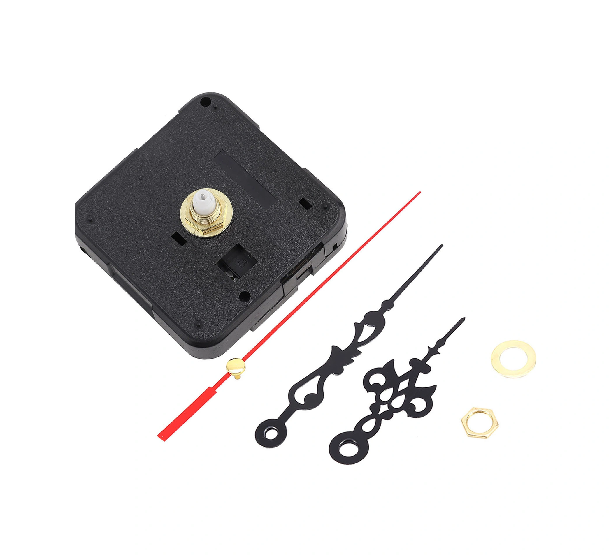 Hangfox Yüksek Kaliteli Saat Hareketi - Tamir Ve Değiştirme İçin Kolay Kurulum, 1.5v Aa Pil İle Çalışır 55x55x16mm