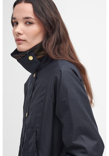 Barbour Modern Beadnell Yağlı Ceket Ny92 Navy Lacivert