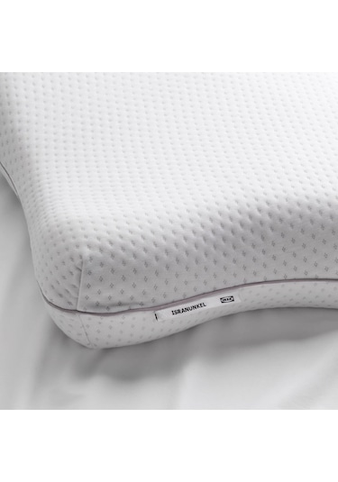 Ergonomik Yastık, Beyaz, 41x51 Cm, Çok Yönlü Beyaz