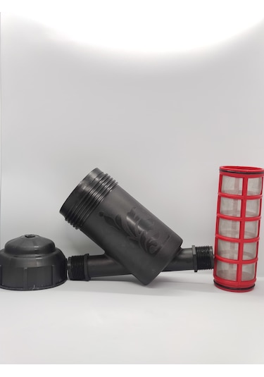 Plastik Damla Sulama Elek Filtre 1'' 32mm Hat Üstü Kullanım