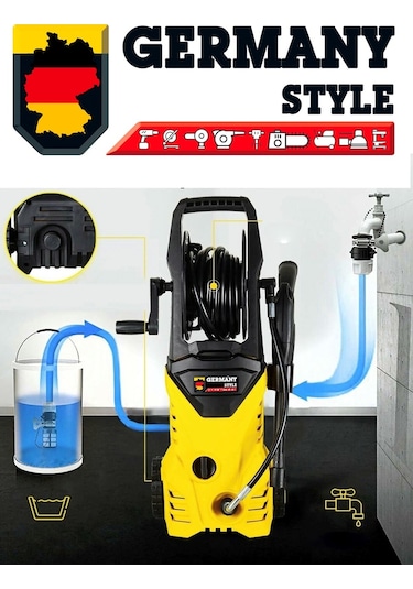 Germany Style GRM150 Max 150 Bar Bakır Sargılı Yüksek Basınçlı Makine