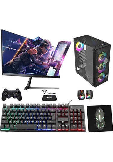 Cachex N12XFX i5-3470 16 GB 320 GB HDD+512 GB SSSD 4 GB GT740 24" Free Dos Masaüstü Bilgisayar