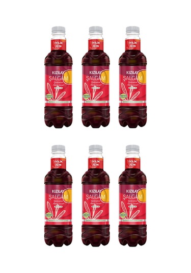 Kızılay Şalgam Suyu Acısız 1 Lt X 6 Adet
