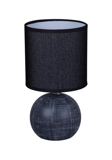 Reluce Yatak Odası İçin Abajurlu Masa Lambası 239065583 Siyah