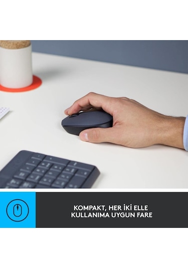 Logitech MK235 Kablosuz Klavye Mouse 920-007925