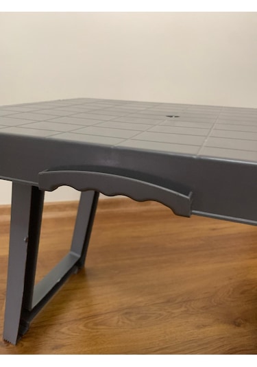 Portatif Plastik Katlanabilir Sehpa, Kamp Piknik Sehpası, Plastik Antrasit