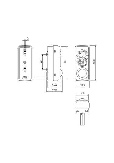 Philips Lrı 1655/00 1-10 Volt Hareket Sensörü