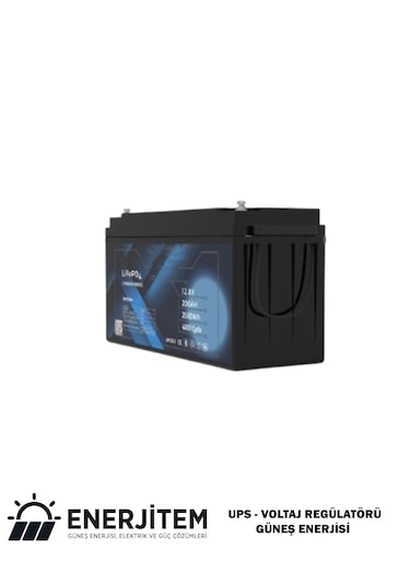 Enerjitem 51.2v 100ah Lifepo4 Batarya, 5120 Wh, Abs