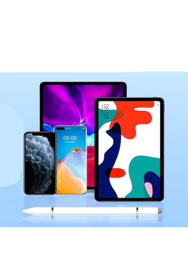 Microcase AL4763 3 İn 1 Disk Uçlu Stylus Kalem Beyaz