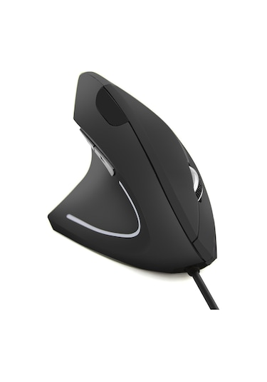 Cm0093 Kablolu Sürüm 2.4ghz Sol El İçin Üç Düğmeli Dikey Fare, Çözünürlük: 1000dpı / 1200dpı / 1600dpı, Kablo Uzunluğu º1.7m Siyah Diğer