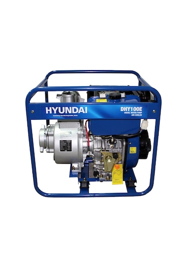 Hyundai Dhy100e Dizel Marşlı Su Motoru 4''