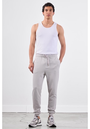 Dufy A.gri Erkek Eşofman Altı - Regular Fit A.Gri