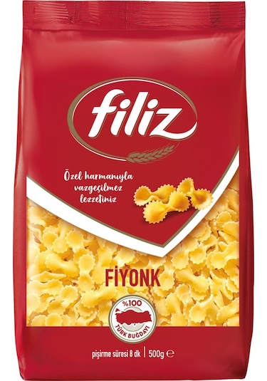 Filiz Makarna Fiyonk 500gr x 20 Adet