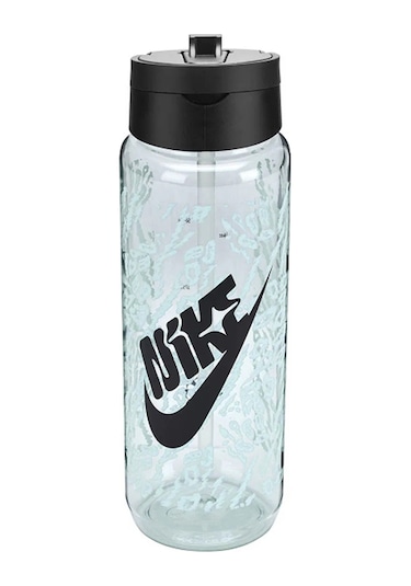 Nike RENEW RECHARGE STRAW BOTTLE 24 OZ GRAPHIC Unisex  Yeşil / Siyah Matara