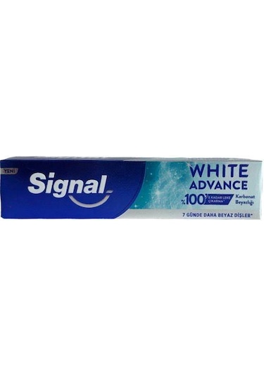 Signal White Advance Diş Macunu Karbonat Beyazlığı 75 Ml