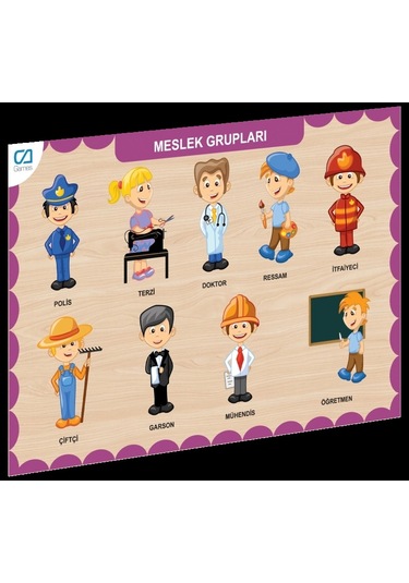 Caahs-3203 Ca Games Ahşap Meslek Grupları Bul-tak