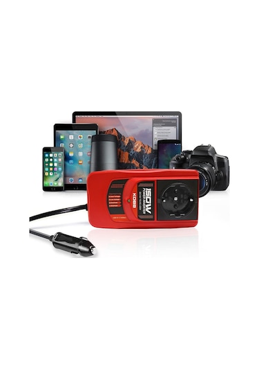 Kobb Kbn150 12V/220V 150Watt Modifiye  Sinüs Dönüştürücü Invertör