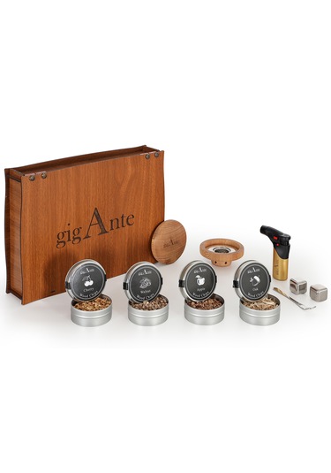 Gigante Viski & Kokteyl Tütsüleme Seti