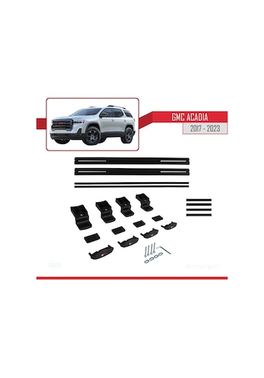 Gmc Acadia 2017-2023 Arası İle Uyumlu Basıc Model Ara Atkı Tavan