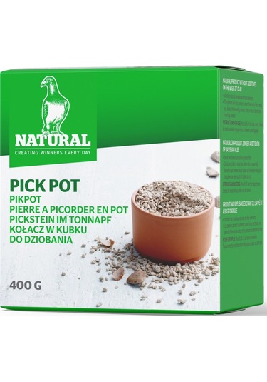 Natural Pick Pot Doğal Mineral Tası-400 Gr