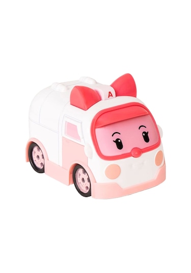 Robocar Poli Metal Araç Karakter Figürler - Amber 83163 Standart