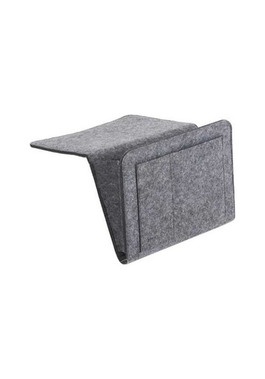 Ulzyvf Yatak Başı Düzenleyici - Çok Amaçlı Felt Cep Organizatör 32x20cm Diğer