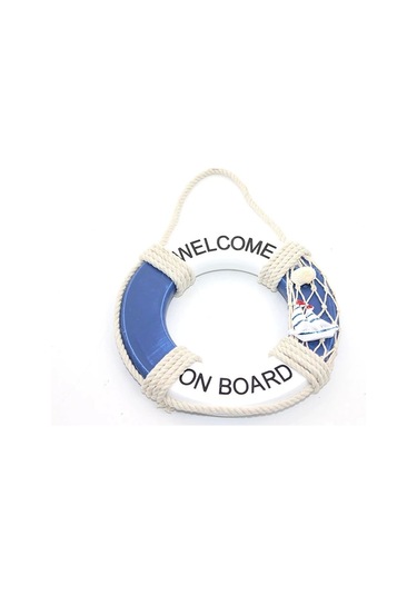 Ahşap Marin Duvara Asmalı Simit Model 1 Renkli