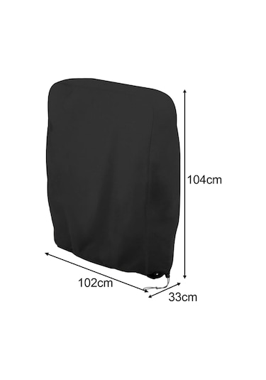 Homyl Katlanabilir Sandalye Örtüsü Salon Tabure Slipcover 102x33x104cm