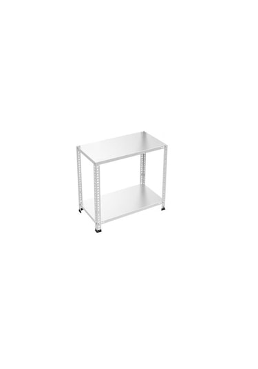 31x93x50 2 Katlı Çelik Raf Modülü Galvaniz