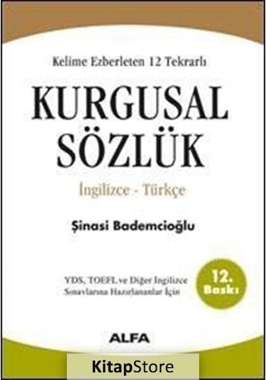 Kurgusal Sözlük 2 Cilt Birarada / Ingilizce Türkçe Kelime Ez.