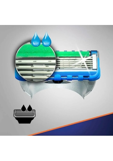 Gillette Fusion5 Proglide Power Yedek Başlık 4'lü