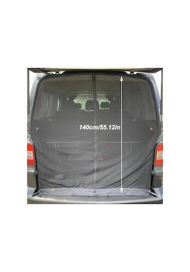 Willowhaven Vw T5/t6 Sineklik - Dayanıklı Siyah Sivrisinek Filesi, Kolay Montaj