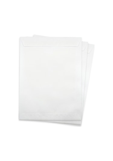 Zarf A4 Boyutunda Beyaz Torba Zarf 24 x 32 CM - 20 Adet