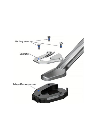 Chuangyinshop Red Uzatma Ayağı Pedi Tiger 900 Rally Pro Gt Low 2021-2023 Motorcycle Ayaklık Upgrade