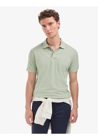 Pierre Cardin Erkek Çağla Tişört Basic 50325290-vr016 Yeşil