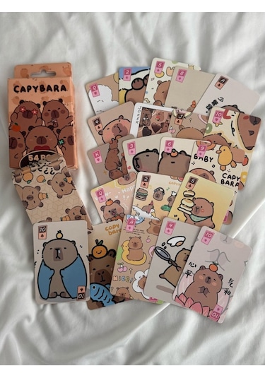 Dükkan Design Capybara İskambil/oyun Kartları