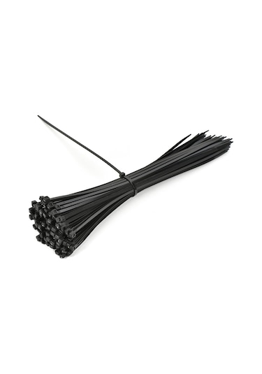 Günsan Siyah 100'lü Kablo Bağı (30cm x 4.8mm)