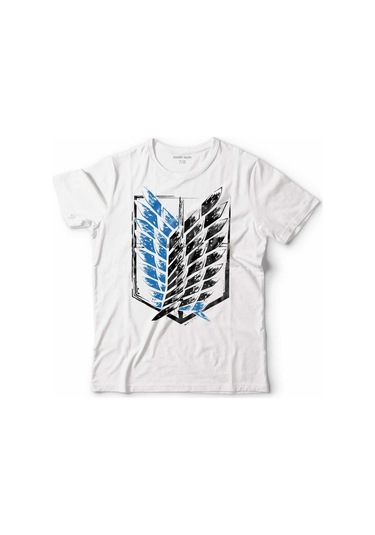 Attack On Tıtan Tıtana Saldırı Logo Çocuk Tişört 001